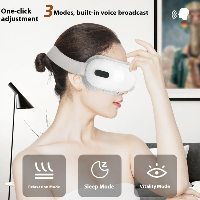 Household Relieving Eye Fatigue Airbag Massage Hot Compress Eye Massager